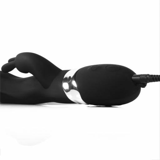 Rabbit dildo vibrator black silicone rechargable (2).jpg