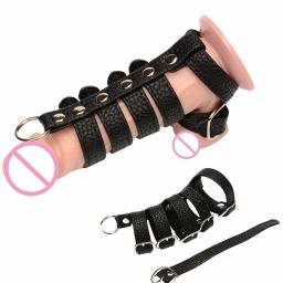 Sex Delay Cock Ring, sleeve and Scrotum ring (1).jpg