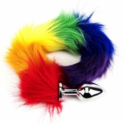 Furry rainbow fantasy butt plug tail (2).jpg
