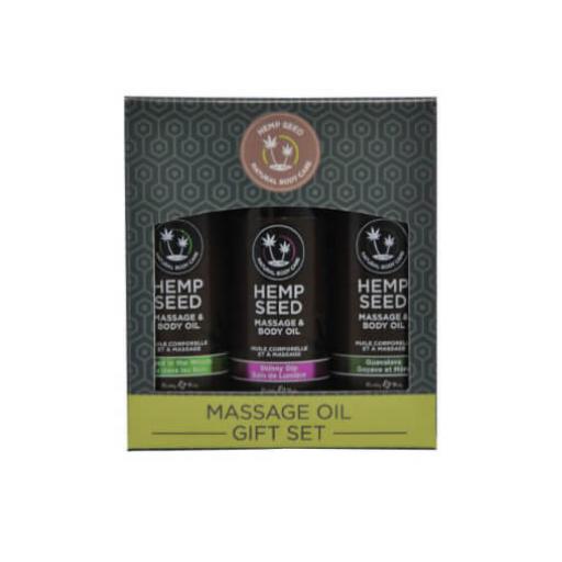 Earthly Body Massage Oil Gift Set