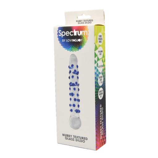 Spectrum Nubby Textured Glass Dildo (8).jpg