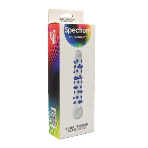 Spectrum Nubby Textured Glass Dildo (7).jpg