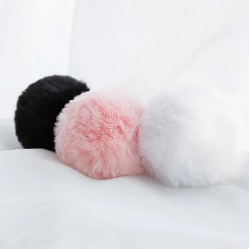 Metal Butt plug with Plush Bunny Tail.
