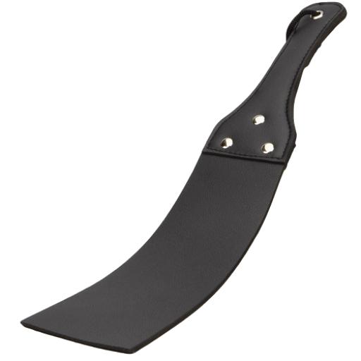 2 strap spanking paddle, vegan leather