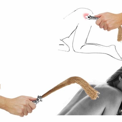 Chain flogger with Butt plug handle 1jpg.jpg