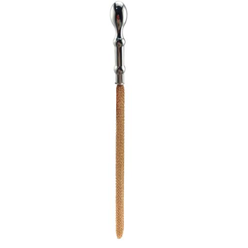 Chain flogger with Butt plug handle.