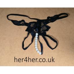 flower design pearl thong g string (2).jpg