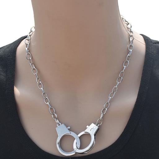 opening handcuff necklace