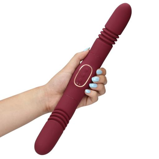 Double ended thrusting vibrator