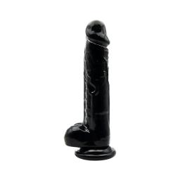 8 Inch Dildo with Balls Black (1).jpg
