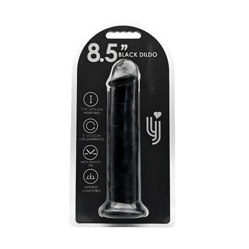 8.5 Inch Suction Cup Dildo Black (5).jpg