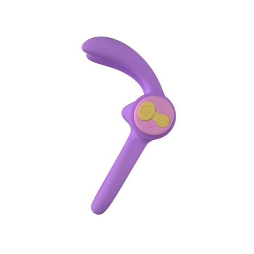 Party Color RINY Remote Control Rabbit Cock Ring Purple (3).jpg