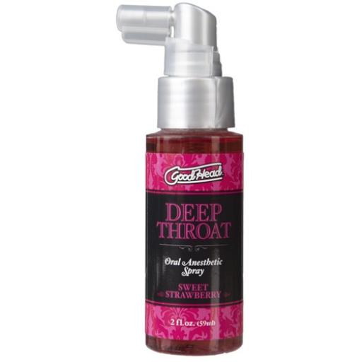 Good Head Deep Throat Spray Sweet Strawberry