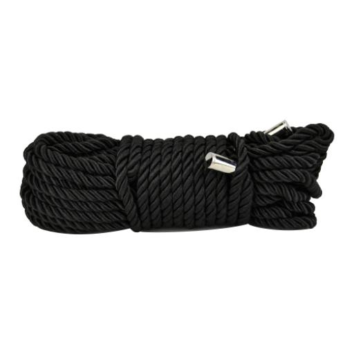 Silky bondage rope