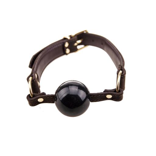 Leather Solid Ball Gag – BDSM Restraint special edition