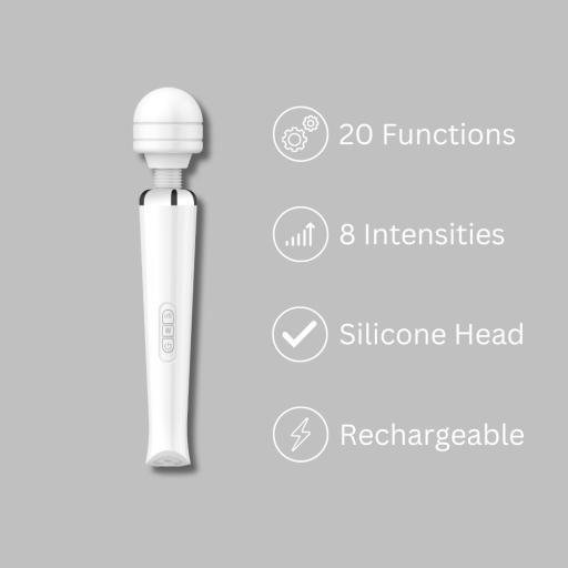 Loving Joy Rechargeable Magic Wand Vibrator White (2).jpg