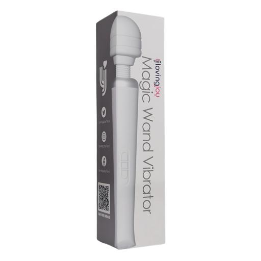 Loving Joy Rechargeable Magic Wand Vibrator White (6).jpg