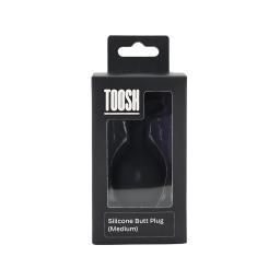 Toosh Black Silicone Butt Plug Medium (6).jpg