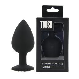 Toosh Black Silicone Butt Plug Large (10).jpg