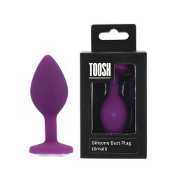 Toosh Purple Silicone Butt Plug Small (10).jpg