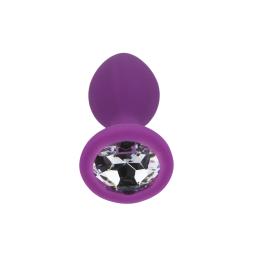 Toosh Purple Silicone Butt Plug Small (5).jpg