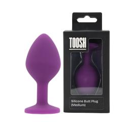 Toosh Purple Silicone Butt Plug Medium (10).jpg