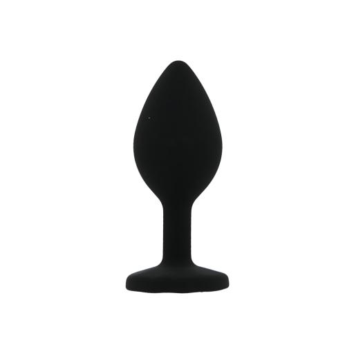 Toosh Black Silicone Butt Plug Small (1).jpg