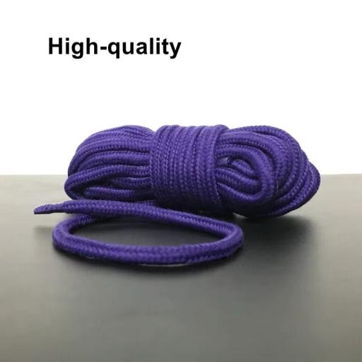 Purple cotton Shibari Bondage Rope. 10m