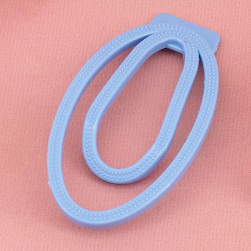 plastic fufu clip blue