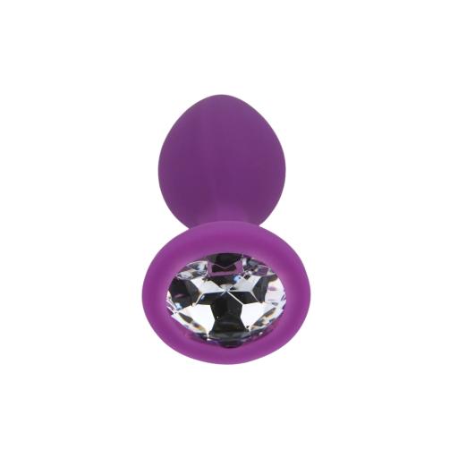 Toosh Purple Silicone Butt Plug Small (5).jpg