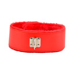Bound to Please Furry Collar with Leash Red (2).jpg