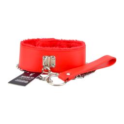Bound to Please Furry Collar with Leash Red (1).jpg