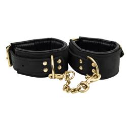 Bound Noir Nubuck Leather Slim Wrist Cuffs (3).jpg