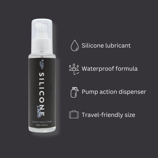 Silicone Lubricant 100ml features properties of waterproof, pump action.jpg