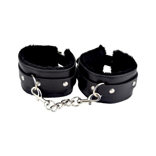 Bound to Please Furry Plush Wrist Cuffs Black (3).jpg