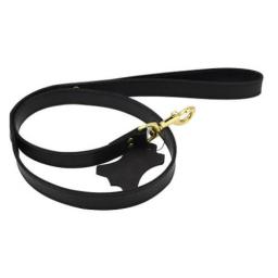 Bound Noir Nubuck Leather Leash.jpg