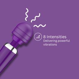 Loving Joy Rechargeable Magic Wand Vibrator Purple (4).jpg