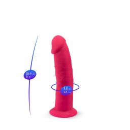 SilexD 6 inch Realistic Silicone Dual Density Dildo with Suction Cup Pink (5).jpg