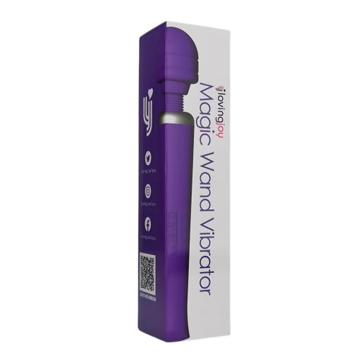 Loving Joy Rechargeable Magic Wand Vibrator Purple (6).jpg