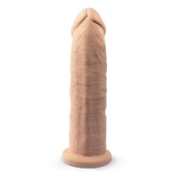 SilexD 9 inch Realistic Girthy Silicone Dual Density Dildo with Suction Cup (2).jpg
