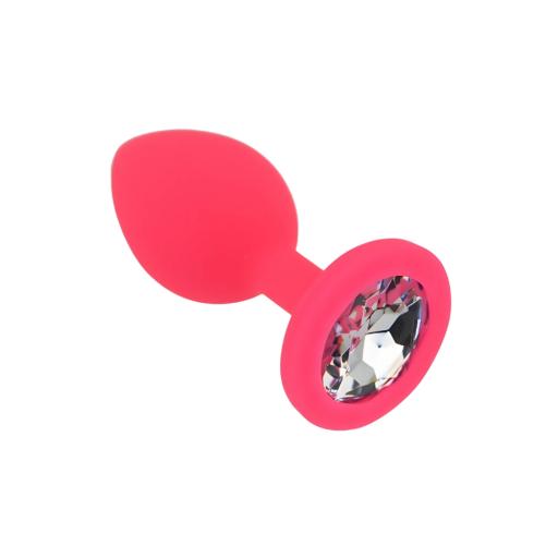 Toosh Pink Silicone Butt Plug Small (14).jpg