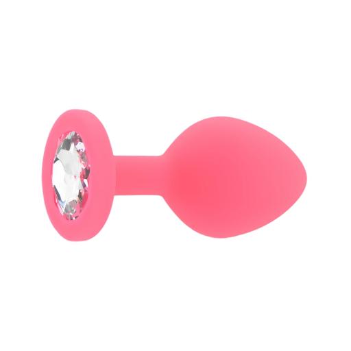 Toosh Pink Silicone Butt Plug Medium (3).jpg