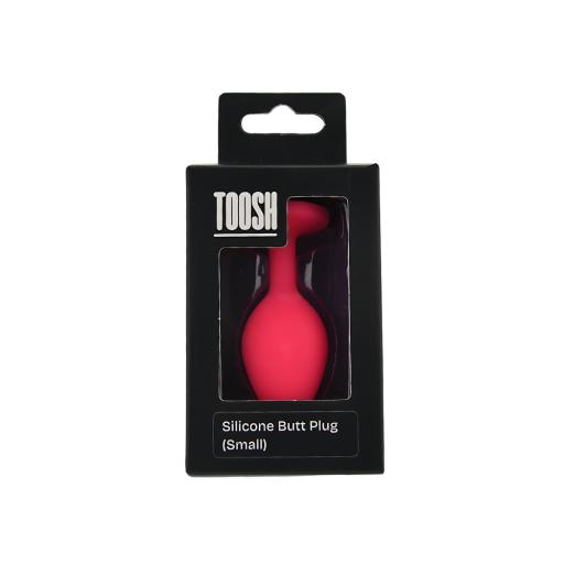 Toosh Pink Silicone Butt Plug Small (16).jpg