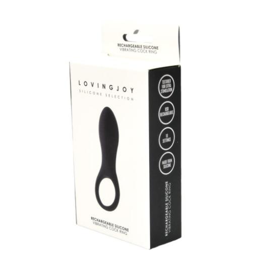 Loving Joy Rechargeable Silicone Vibrating Cock Ring (6).jpg