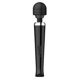 Loving Joy Rechargeable Magic Wand Vibrator Black (1).jpg