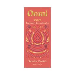 Onmi Buzz Strawberry Liquid Vibrator box front.jpg