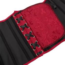 Red floral Lace Up Boned Corset (3).jpg