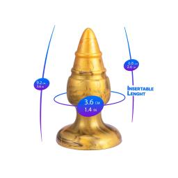 SilexD Fantasy Collection Goldy Butt Plug Medium (5).jpg