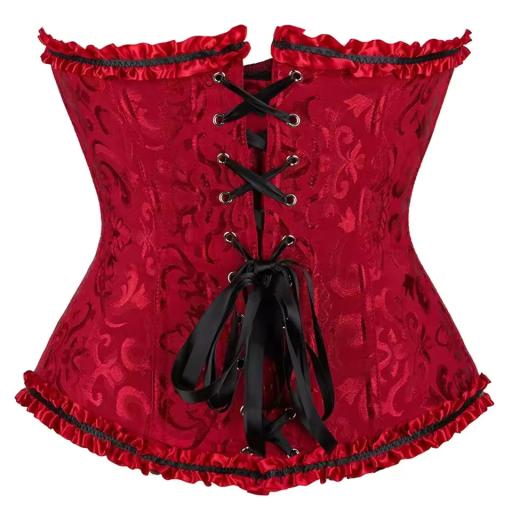 Red floral Lace Up Boned Corset (1).jpg