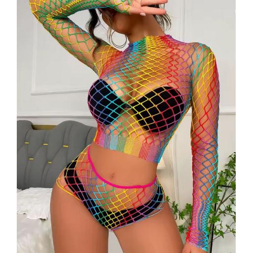 Rainbow 2 piece top and shorts (1).jpg